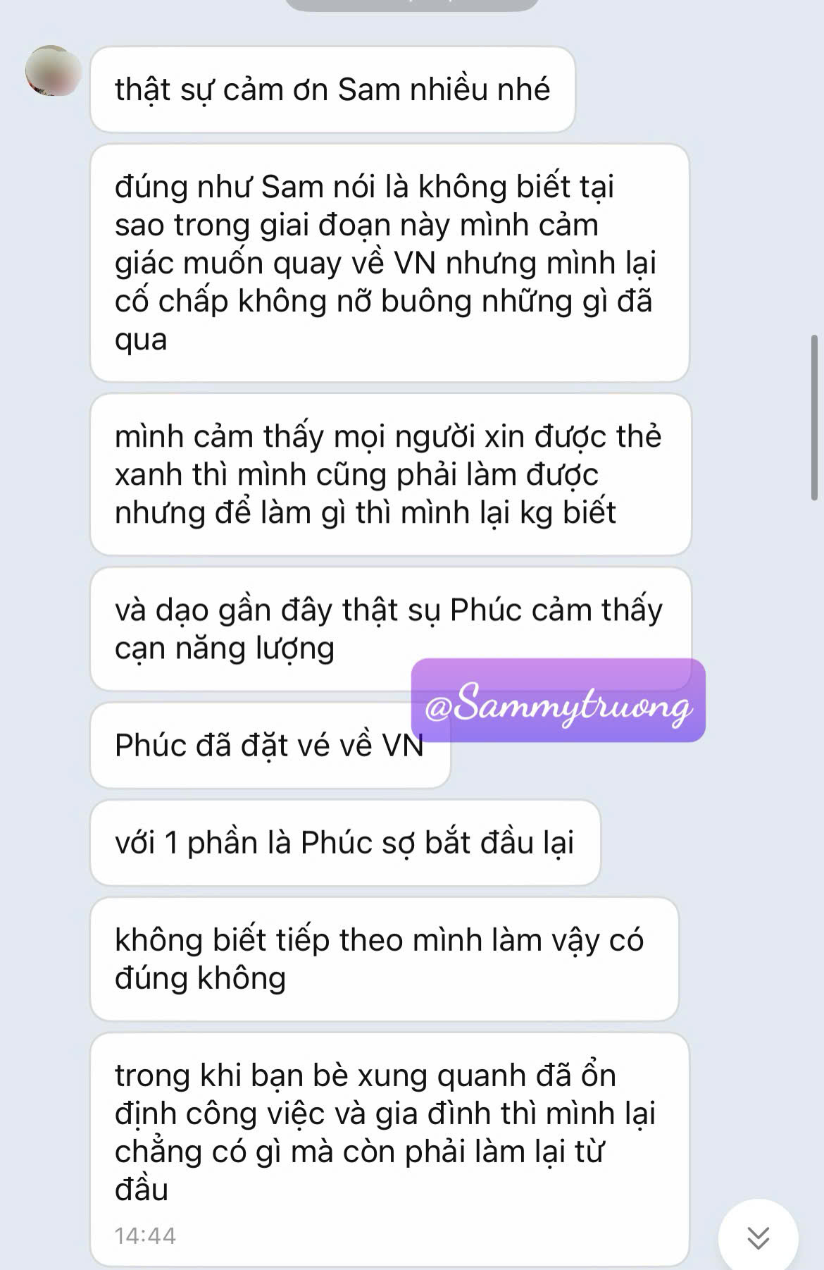 Phản hồi thực tế của khách hàng sau khi nhận bài luận giải