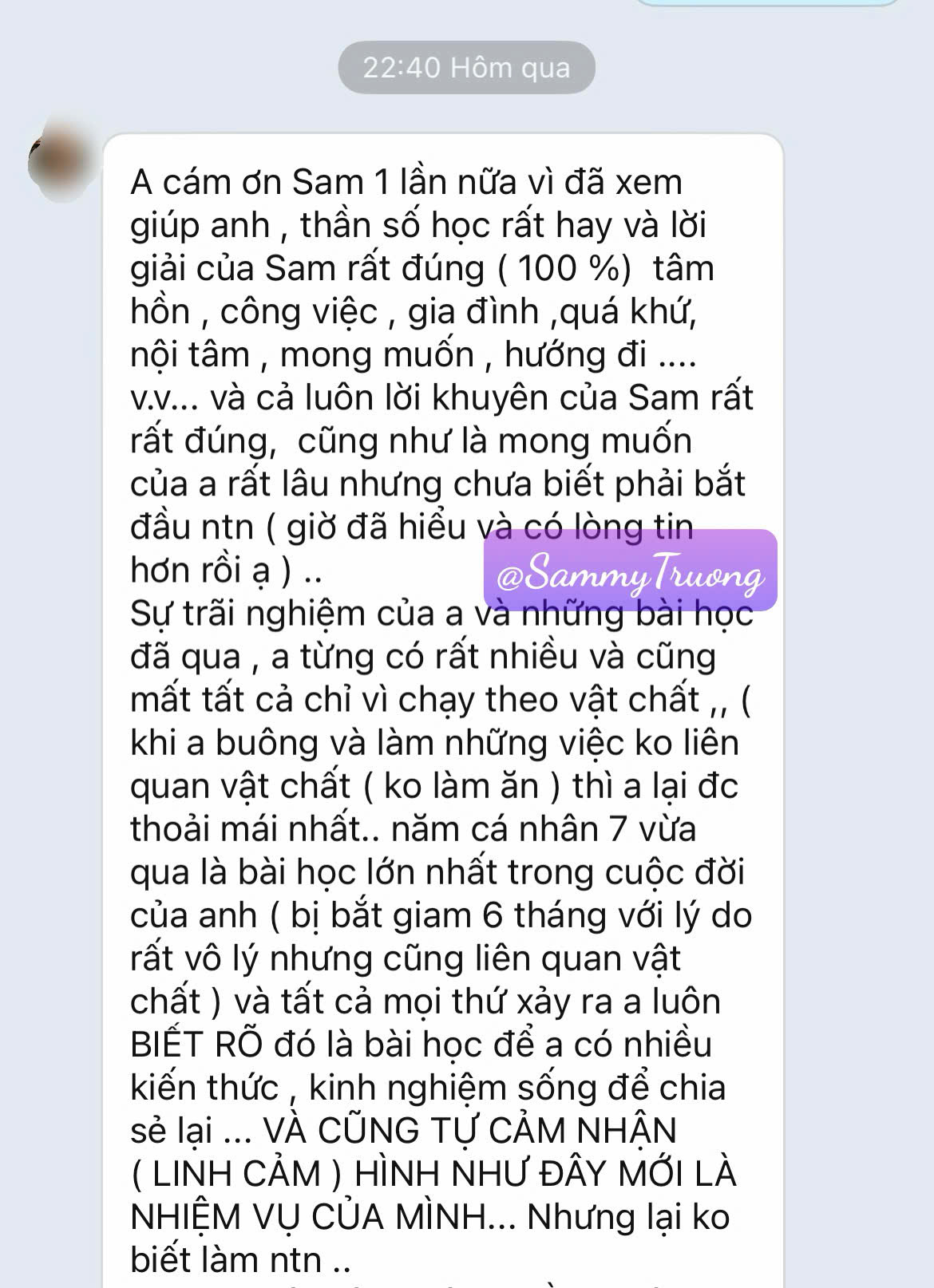 Phản hồi thực tế của khách hàng sau khi nhận bài luận giải